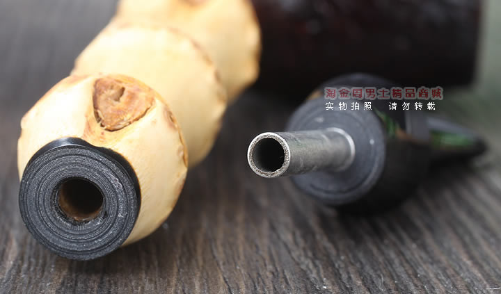 淘金周 意大利Caesar凯撒石楠木烟斗 5件套装D级 D31-7