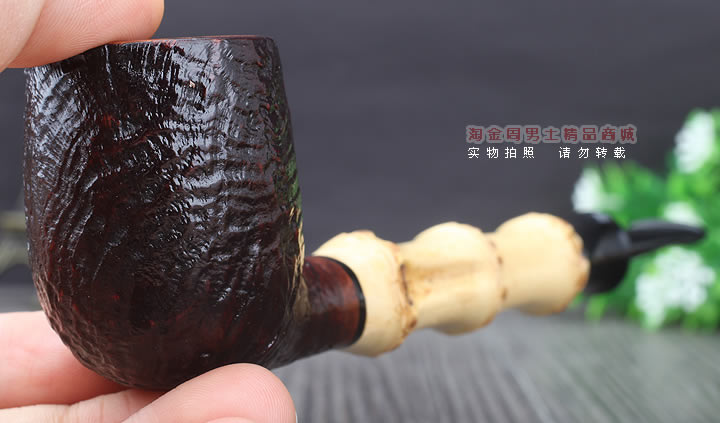 淘金周 意大利Caesar凯撒石楠木烟斗 5件套装D级 D31-9