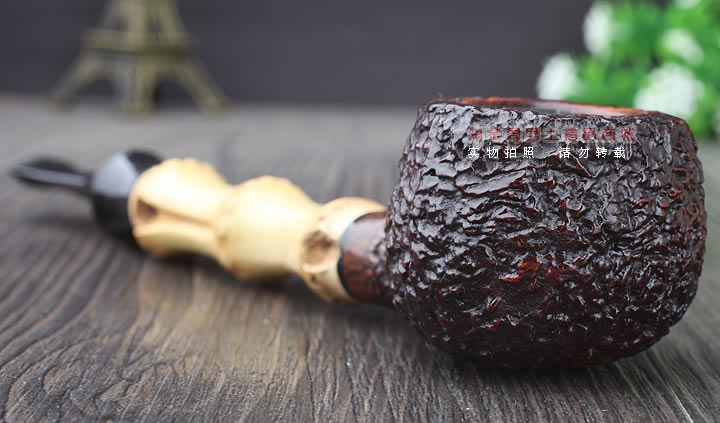 淘金周 意大利Caesar凯撒石楠木烟斗 5件套装D级 D33-2