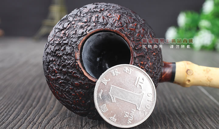 淘金周 意大利Caesar凯撒石楠木烟斗 5件套装D级 D34-6