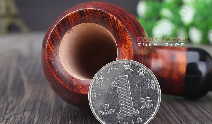 淘金周 意大利Caesar凯撒石楠木烟斗 5件套装F级光面 F87-5