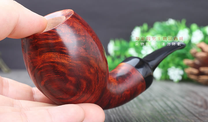 淘金周 意大利Caesar凯撒石楠木烟斗 5件套装F级光面 F87-8