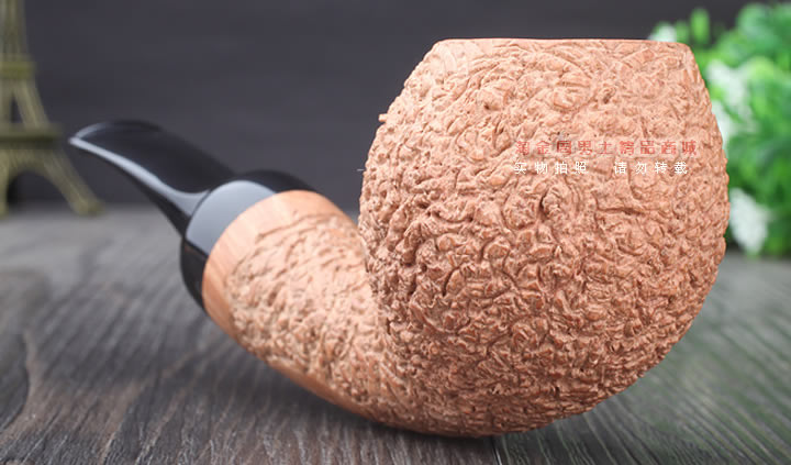 淘金周 意大利Caesar凯撒石楠木烟斗 5件套装F级粗面F90-2