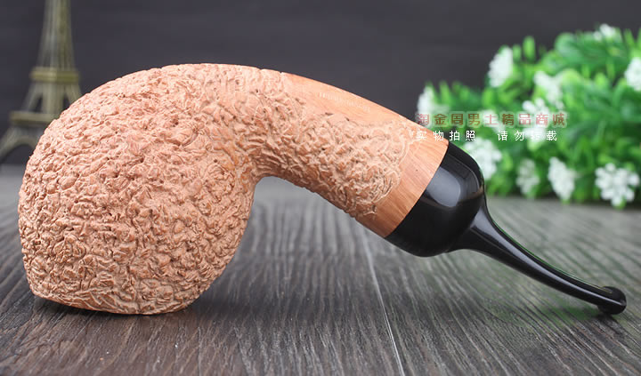 淘金周 意大利Caesar凯撒石楠木烟斗 5件套装F级粗面F90-5