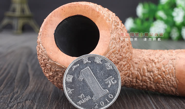 淘金周 意大利Caesar凯撒石楠木烟斗 5件套装F级粗面F90-6