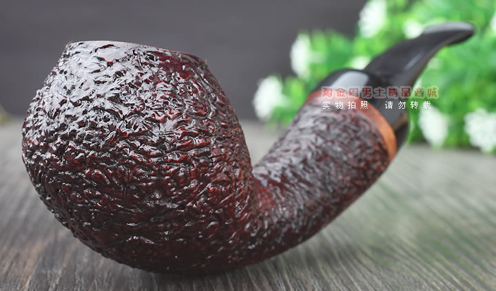 淘金周 意大利Caesar凯撒石楠木烟斗 5件套装F级粗面F91-1