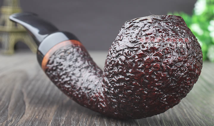 淘金周 意大利Caesar凯撒石楠木烟斗 5件套装F级粗面F91-2