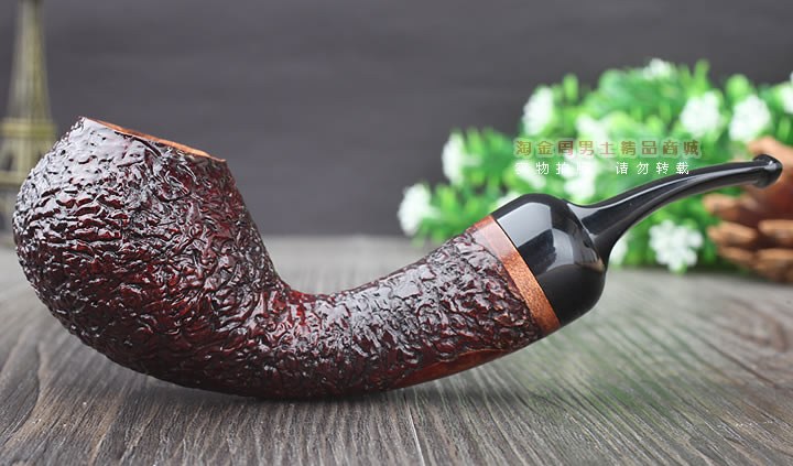 淘金周 意大利Caesar凯撒石楠木烟斗 5件套装F级粗面F91-4