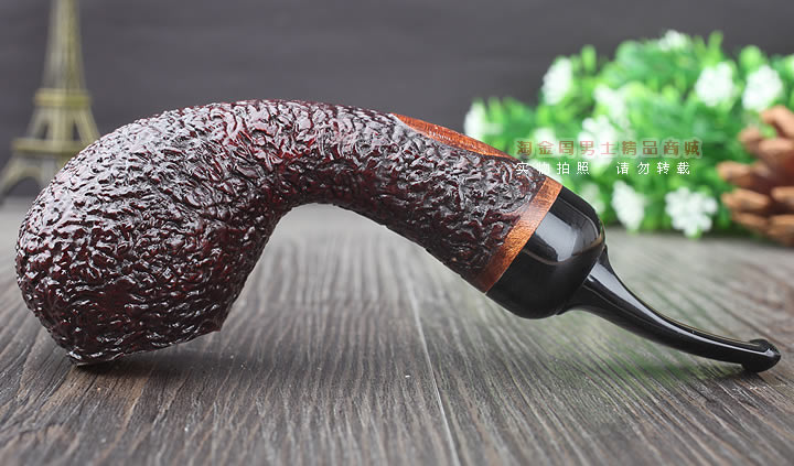 淘金周 意大利Caesar凯撒石楠木烟斗 5件套装F级粗面F91-5