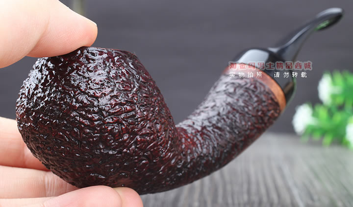 淘金周 意大利Caesar凯撒石楠木烟斗 5件套装F级粗面F91-9