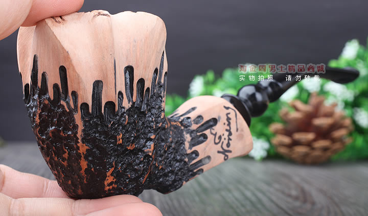 丹麦Erik Nording石楠木手工签名烟斗 SIGNATURE SMOOTH 原木62-10