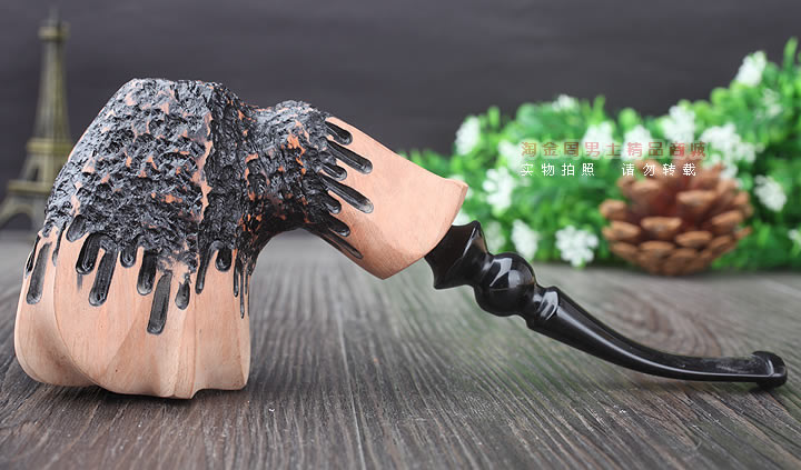 丹麦Erik Nording石楠木手工签名烟斗 SIGNATURE SMOOTH 原木62-4