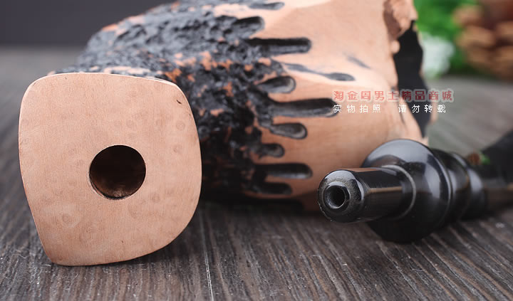 丹麦Erik Nording石楠木手工签名烟斗 SIGNATURE SMOOTH 原木62-7