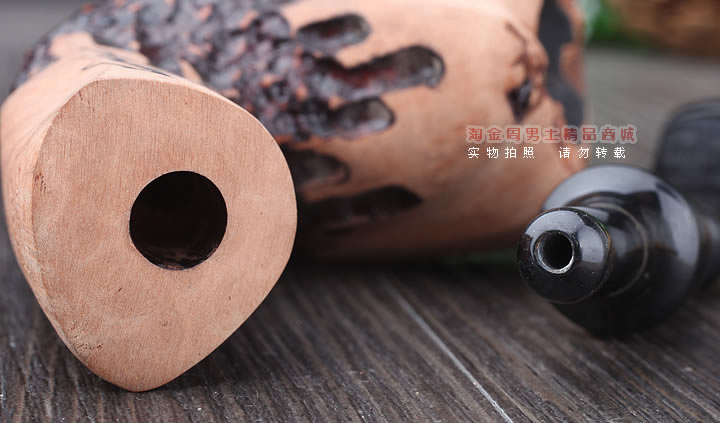 丹麦Erik Nording石楠木手工签名烟斗 SIGNATURE SMOOTH 原木63-6