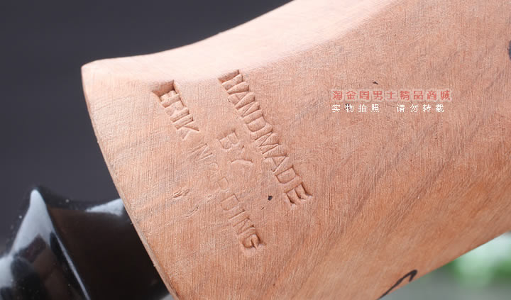 丹麦Erik Nording石楠木手工签名烟斗 SIGNATURE SMOOTH 原木63-8