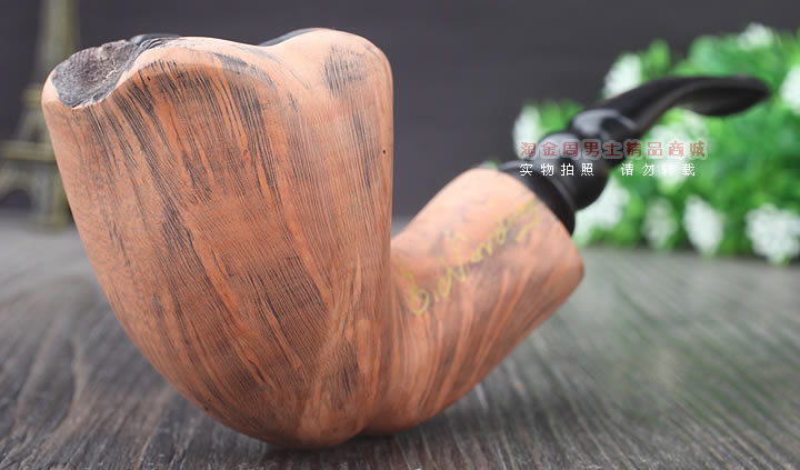 丹麦Erik Nording石楠木手工签名烟斗 SIGNATURE SMOOTH 原木64-1