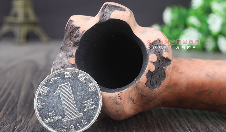 丹麦Erik Nording石楠木手工签名烟斗 SIGNATURE SMOOTH 原木64-5