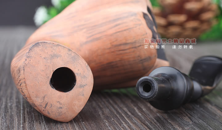 丹麦Erik Nording石楠木手工签名烟斗 SIGNATURE SMOOTH 原木64-6