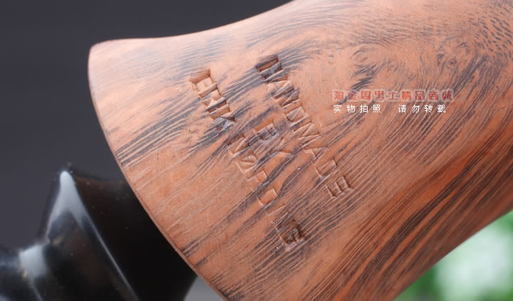 丹麦Erik Nording石楠木手工签名烟斗 SIGNATURE SMOOTH 原木64-8