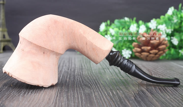 丹麦Erik Nording石楠木手工签名烟斗 SIGNATURE SMOOTH 原木65-4