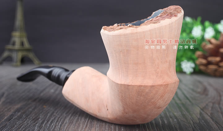 丹麦Erik Nording石楠木手工签名烟斗 SIGNATURE SMOOTH 原木66-2