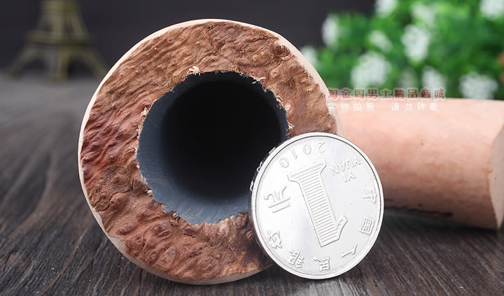 丹麦Erik Nording石楠木手工签名烟斗 SIGNATURE SMOOTH 原木66-6