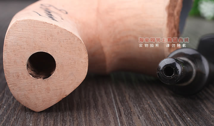 丹麦Erik Nording石楠木手工签名烟斗 SIGNATURE SMOOTH 原木66-7