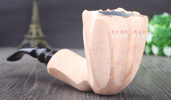 丹麦Erik Nording石楠木手工签名烟斗 SIGNATURE SMOOTH 原木67-2