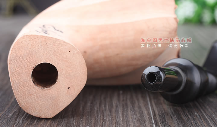 丹麦Erik Nording石楠木手工签名烟斗 SIGNATURE SMOOTH 原木67-6