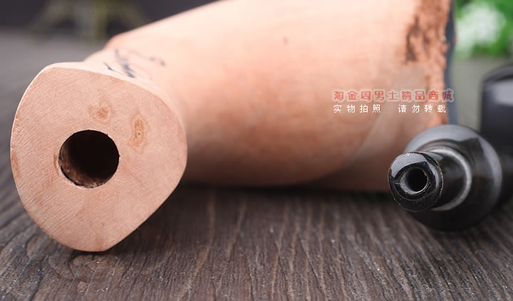 丹麦Erik Nording石楠木手工签名烟斗 SIGNATURE SMOOTH 原木68-6