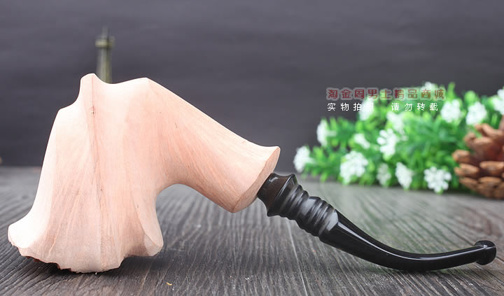 丹麦Erik Nording石楠木手工签名烟斗 SIGNATURE SMOOTH 原木69-4