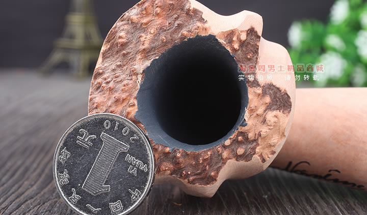 丹麦Erik Nording石楠木手工签名烟斗 SIGNATURE SMOOTH 原木69-5