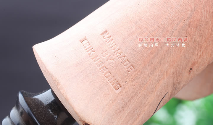 丹麦Erik Nording石楠木手工签名烟斗 SIGNATURE SMOOTH 原木69-8