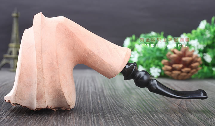 丹麦Erik Nording石楠木手工签名烟斗 SIGNATURE SMOOTH 原木70-4