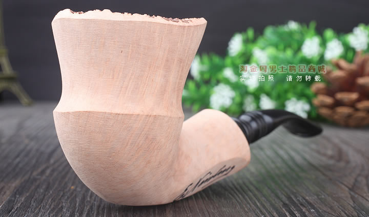 丹麦Erik Nording石楠木手工签名烟斗 SIGNATURE SMOOTH 原木71-1