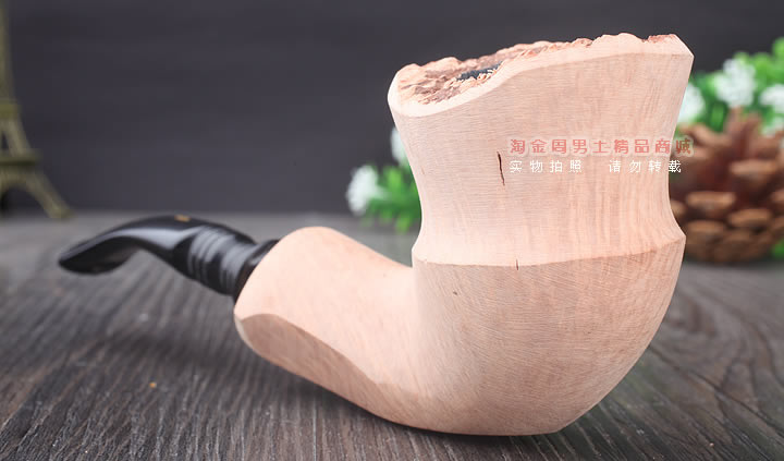 丹麦Erik Nording石楠木手工签名烟斗 SIGNATURE SMOOTH 原木71-2