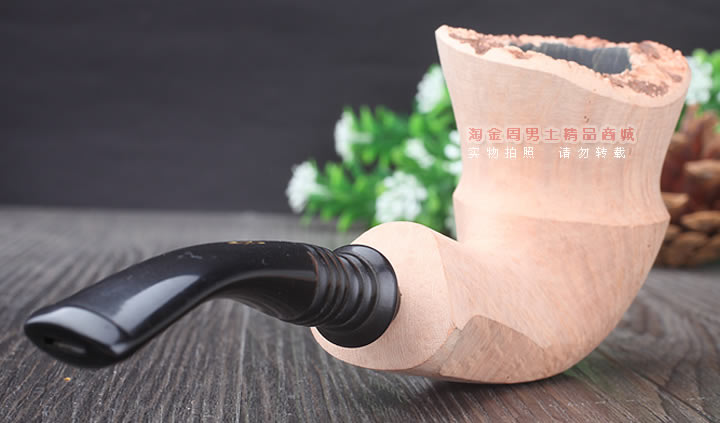 丹麦Erik Nording石楠木手工签名烟斗 SIGNATURE SMOOTH 原木71-3
