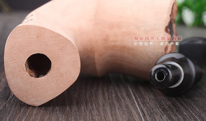 丹麦Erik Nording石楠木手工签名烟斗 SIGNATURE SMOOTH 原木71-7