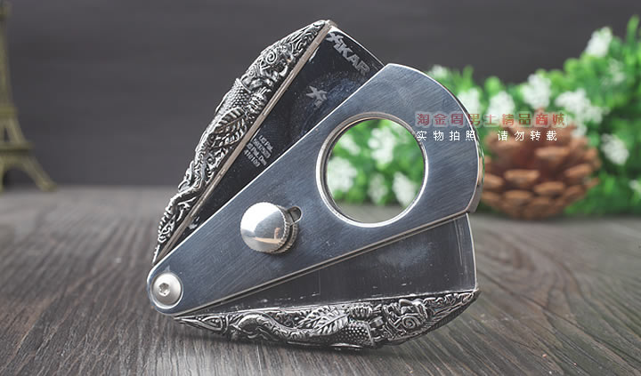 淘金周 Xikar雪茄刀雪茄剪美国原装进口Xikar玛雅浮雕3D切刀MY3D-3