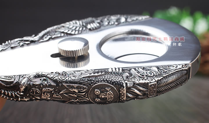 淘金周 Xikar雪茄刀雪茄剪美国原装进口Xikar玛雅浮雕3D切刀MY3D-5