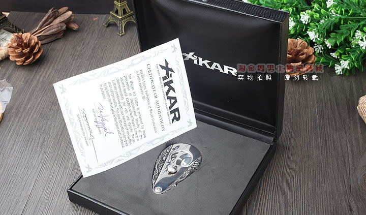 淘金周 Xikar雪茄刀雪茄剪美国原装进口Xikar玛雅浮雕3D切刀MY3D-6