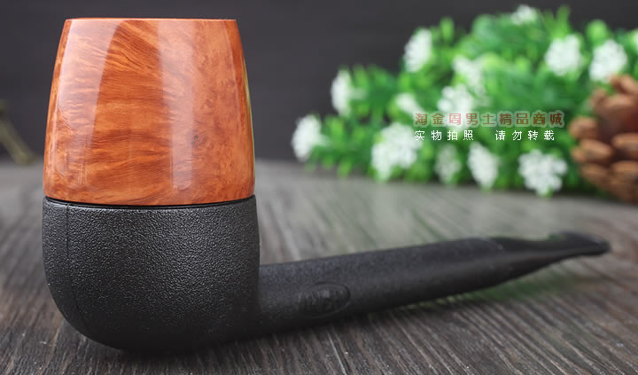 淘金周广州实体店 丹麦Erik Nording石楠木晶石过滤烟斗01-1