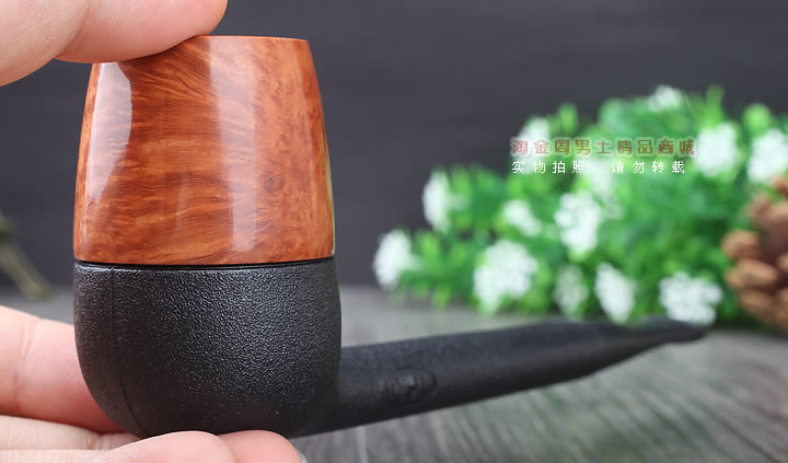 淘金周广州实体店 丹麦Erik Nording石楠木晶石过滤烟斗01-10