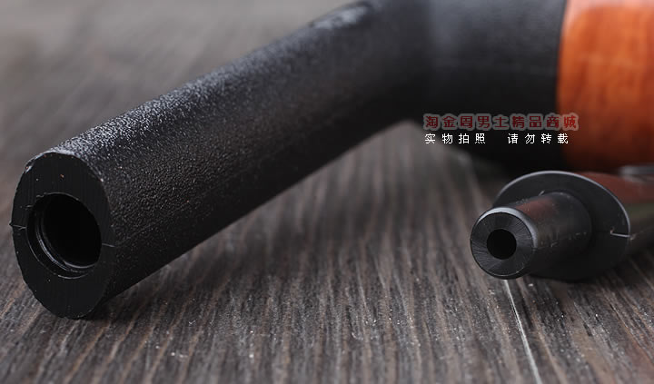 淘金周广州实体店 丹麦Erik Nording石楠木晶石过滤烟斗01-6