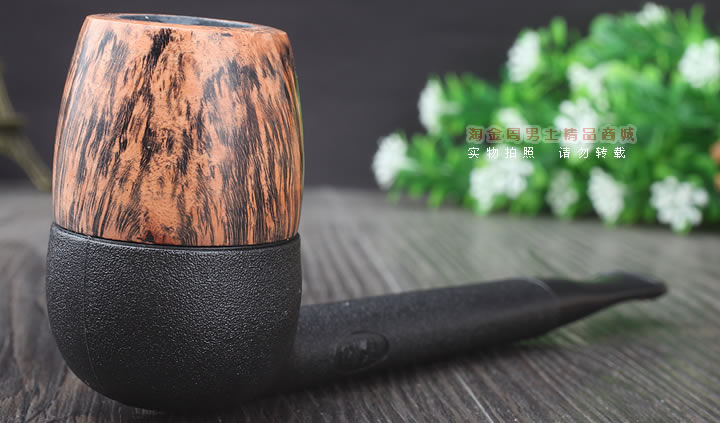 淘金周广州实体店 丹麦Erik Nording石楠木晶石过滤烟斗02-1