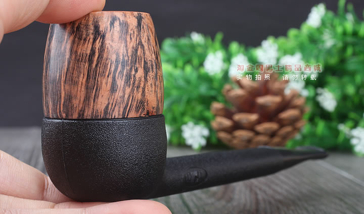 淘金周广州实体店 丹麦Erik Nording石楠木晶石过滤烟斗02-11