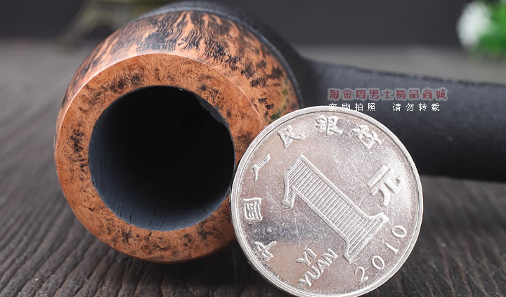 淘金周广州实体店 丹麦Erik Nording石楠木晶石过滤烟斗02-6