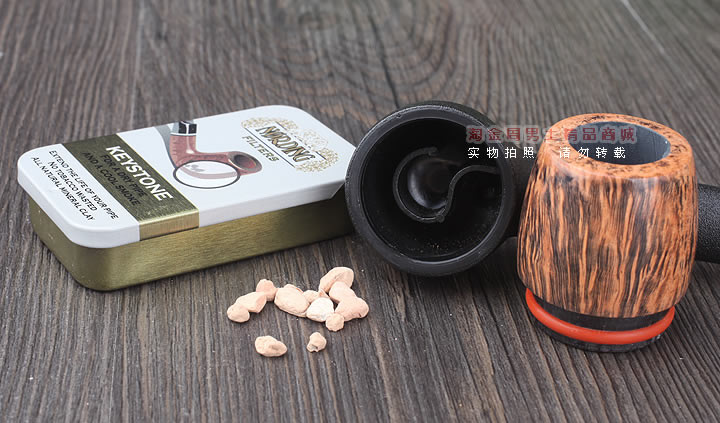 淘金周广州实体店 丹麦Erik Nording石楠木晶石过滤烟斗02-8