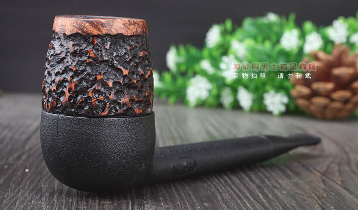 淘金周广州实体店 丹麦Erik Nording石楠木晶石过滤烟斗03-1