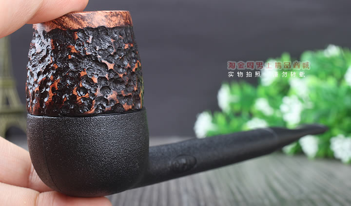 淘金周广州实体店 丹麦Erik Nording石楠木晶石过滤烟斗03-10